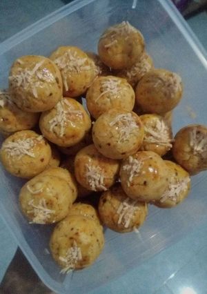 Foto resep Cookies keju pedas