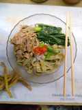 Mie Bayam (Mie Ayam)
