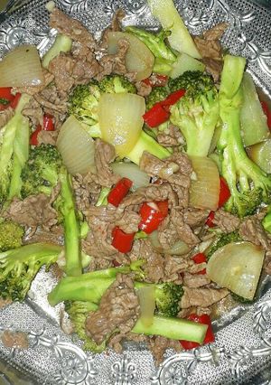 Foto resep Cah Brokoli Daging