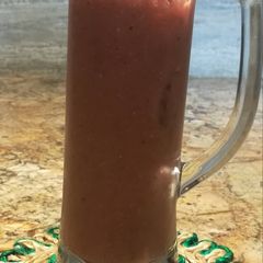 A picture of Pomogranate Figs and Grapes Smoothie.