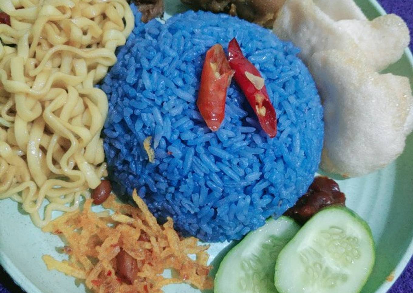 Nasi Liwet Bunga Telang