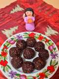 Bolitas de chocolate saludables 3 ing. 🍫 Ideal para hacer con infantes 🧒🏽 ♥️ 👧🏽 Sin azúcares agregados
