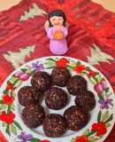 Bolitas de chocolate saludables 3 ing. 🍫 Ideal para hacer con infantes 🧒🏽 ♥️ 👧🏽 Sin azúcares agregados