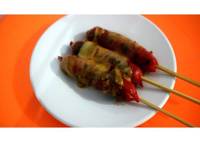 Bagaimana Membuat ☆ Sosis Bakar Mozarella ☆ yang Menggugah Selera
