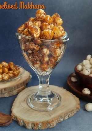 A picture of Caramelised Makhana.