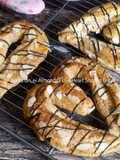 Almonds Flaky Heart Shaped Bread #pr_tirotiii