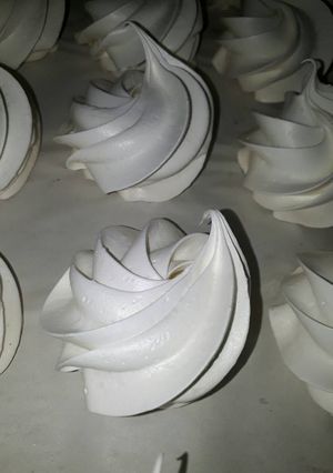 صورة لوصفة ميرانغ -meringue