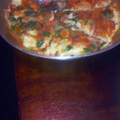 A picture of Fried omelette.