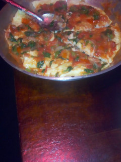 A picture of Fried omelette.