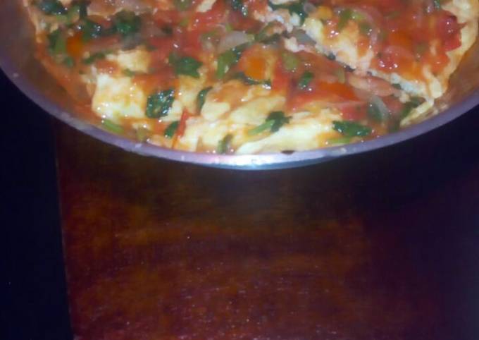Fried omelette