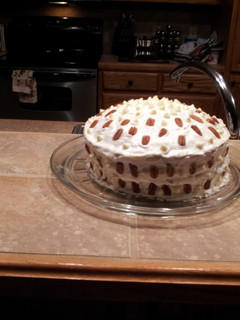 A picture of White Chocolate Cake.