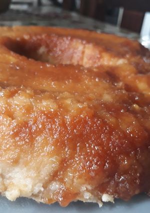 Una foto de Budín de pan