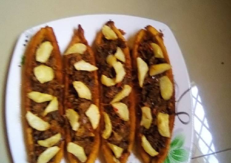 Recipe of Super Quick Homemade Filled plantain