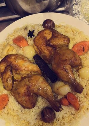 صورة لوصفة مندي دجاج بالفرن