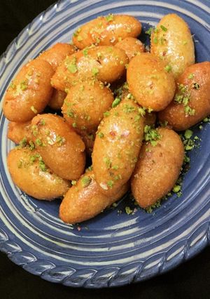 صورة لوصفة حلا السميد 😻😻