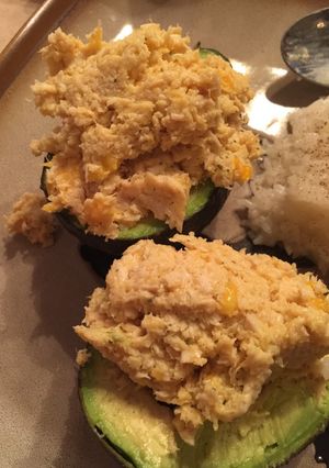A picture of Mango Chicken Avocado Bowl.