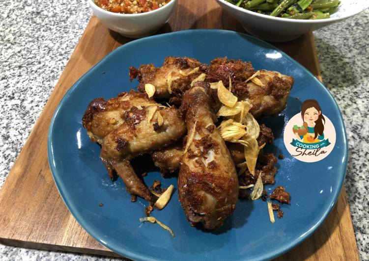 Resep Mudah Ayam Goreng Serai Ala Warung