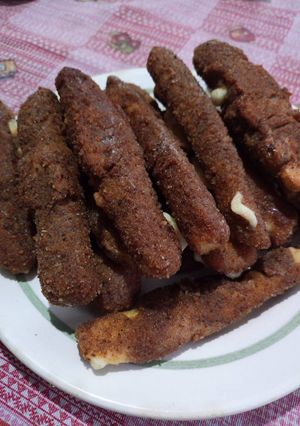Фото Жареные палочки сулугуни 🧀🧀👍.