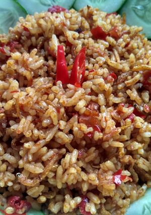 Foto resep Nasi Goreng Teri Pedas