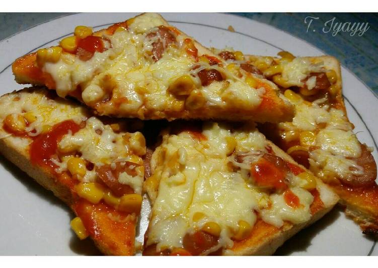 Bagaimana Membuat Pizza roti tawar teflon Anti Gagal