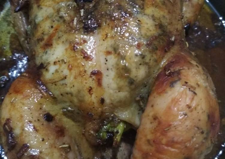 Resep Simple Roasted Chicken, Lezat