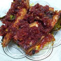 A picture of Sambel pindang tongkol.
