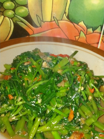 Resep Cah kangkung terasi pedas yang Lezat Sekali