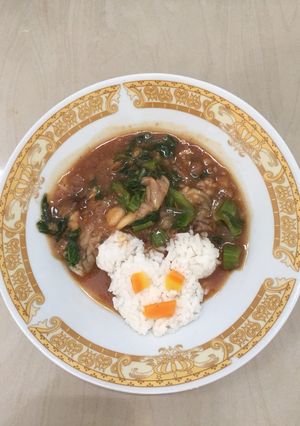Foto resep Tumis sawi jamur