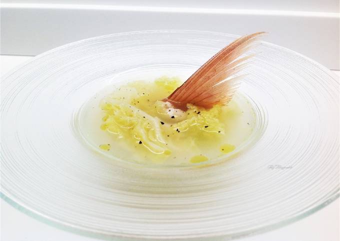 Zuppa di verza e Pagello