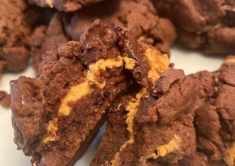 Comment Préparer Des Cookies choco beurre de cacahuète
