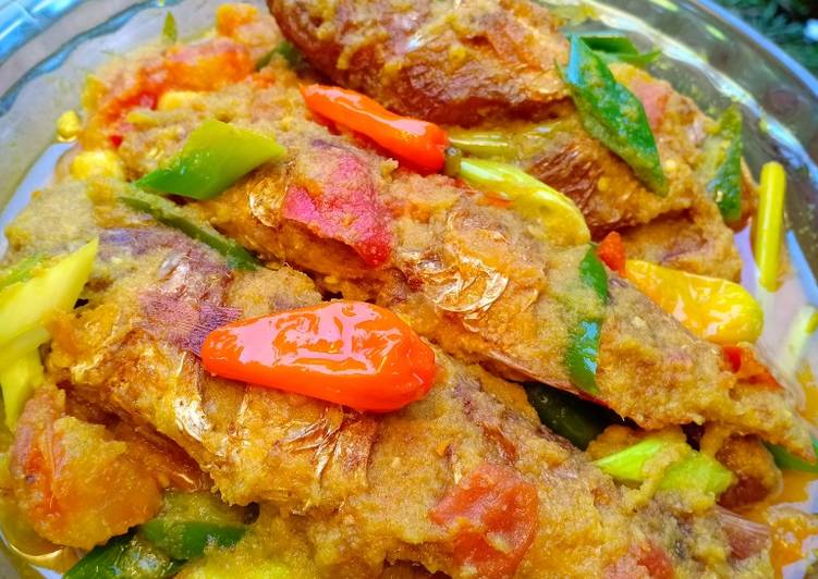 Bahan meracik Pesmol Ikan Bijinangka (ikan laut) yang Lezat