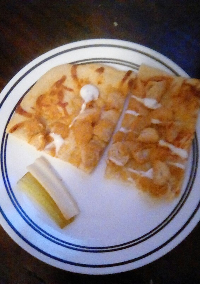 A picture of Buffalo Chicken Pizza.