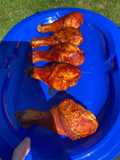 Smoked chicken legs