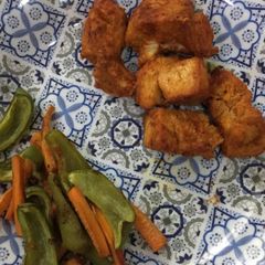 A picture of Baked chicken tikka.