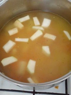 Zöldségleves extrával recept fotója