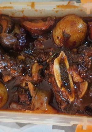 Foto resep Kimci kalbi jim korean