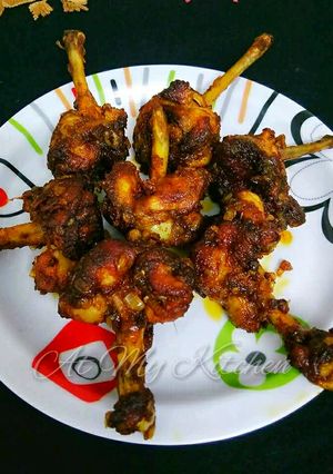 A picture of Chicken Lollipop.