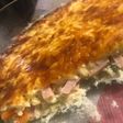 Pastel calabacín y pavo