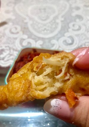 Foto resep Bakwan jamur enoki vegetarian