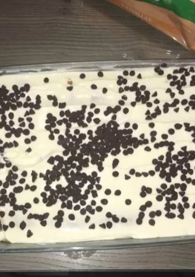 Una foto de Tiramisú riquísimo y fácil (sin huevo)
