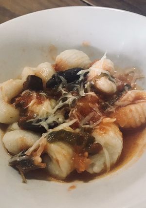 Una foto de Ñoquis (Gnocchi) de ricota