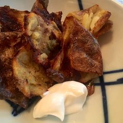 A picture of Crunchy Potato Skin Dippers.