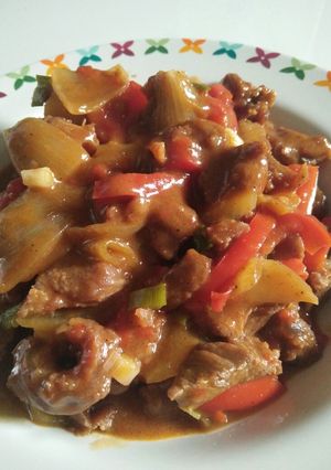 Foto resep Daging sapi lada hitam