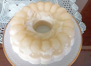Foto resep Puding Kelapa Longan