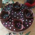 Tarta tres chocolates