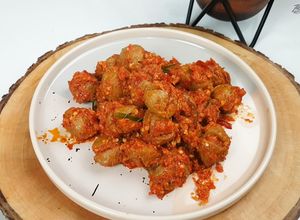 Foto resep BASO PENTOL MERCON SUPEEER PEDEEES!!!