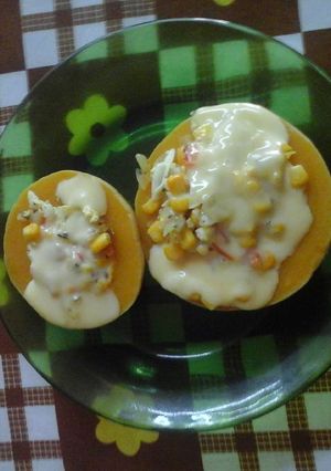 Una foto de Zapallitos rellenos