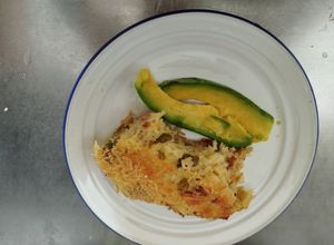 Una foto de Corona de arroz vegetariana