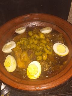 صورة لوصفة طاجين باللحم لذيذ جدا