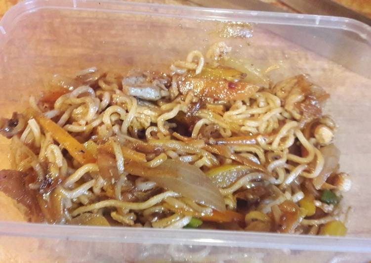 Recipe of Any-night-of-the-week My fakeaway chicken chow mein